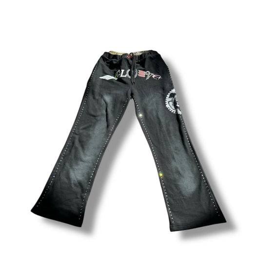 Black Believe Sweat Pants